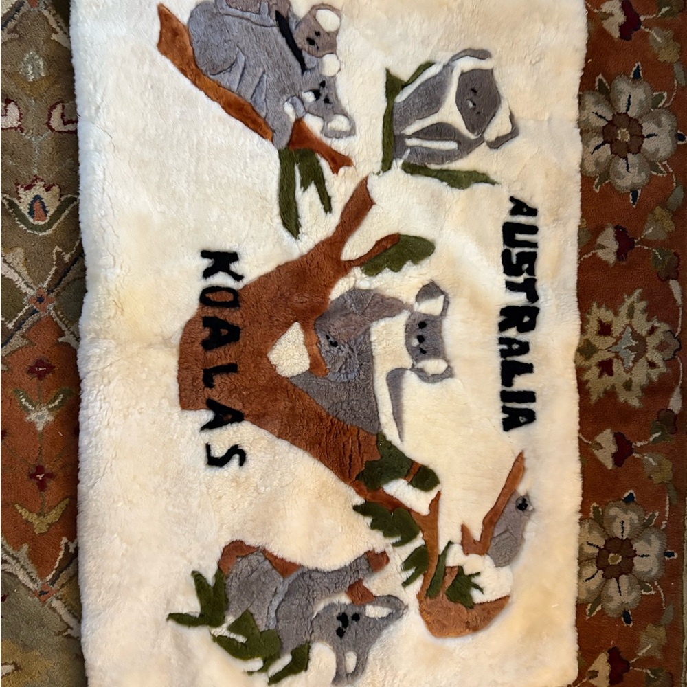 Angel Brown and Cream Australian Sheepskin decor